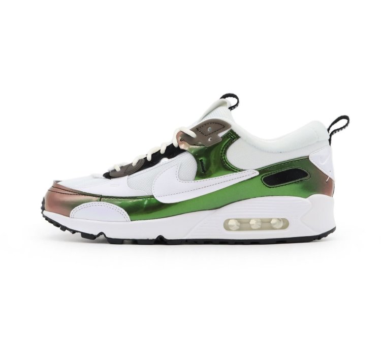 Nike Air Max 90 Futura Just Do It White Black Metallic