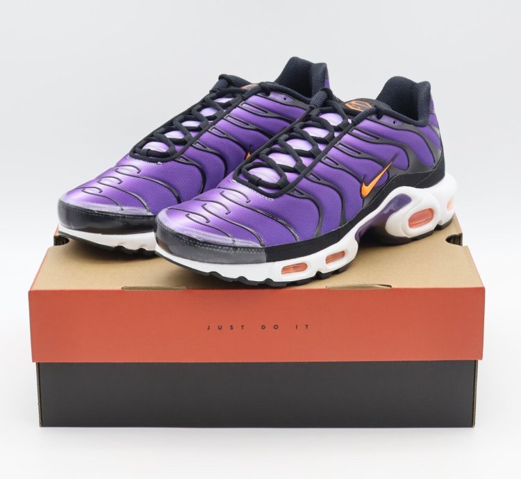 Nike Air Max Plus Og Voltage Purple Total Orange Agate White