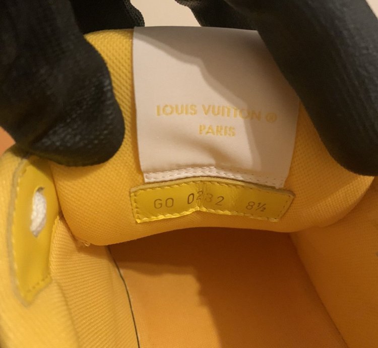 Louis Vuitton Lv Trainer Yellow
