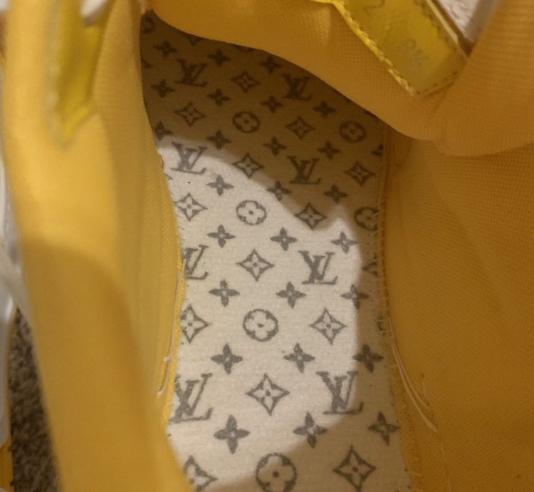 Louis Vuitton Lv Trainer Yellow
