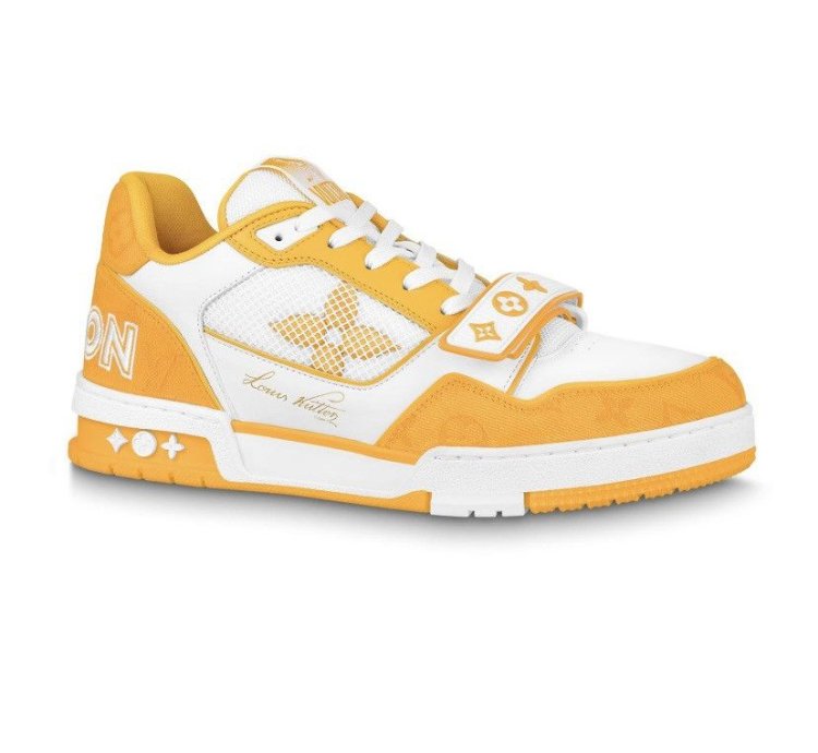 Louis Vuitton Lv Trainer Yellow