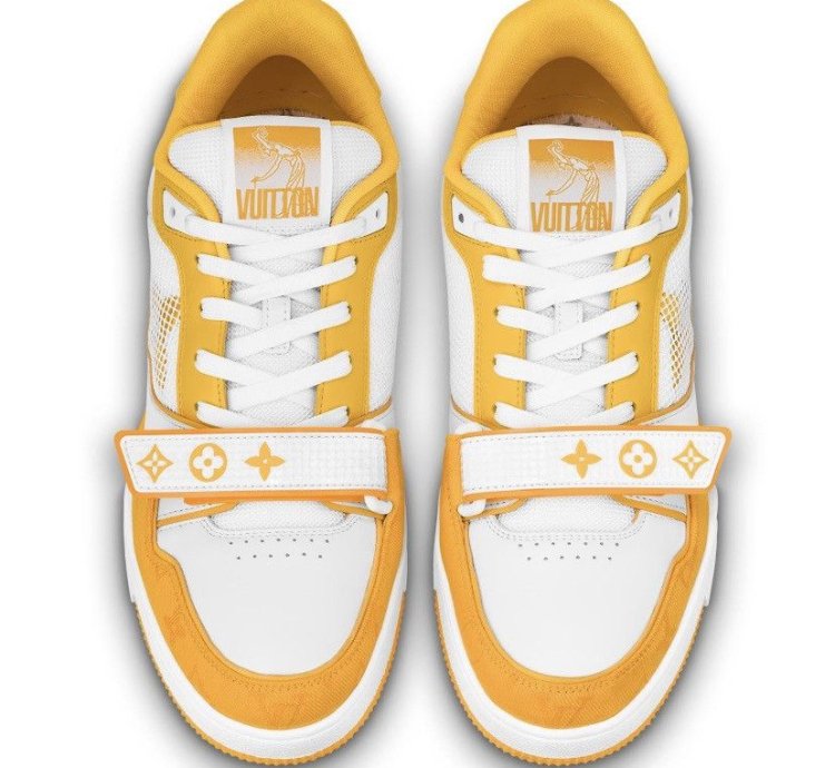 Louis Vuitton Lv Trainer Yellow