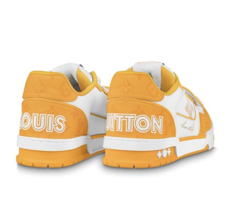 Louis Vuitton Lv Trainer Yellow