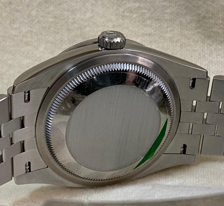Rolex Datejust 36 New 2024 Unworn Datejust 36 Steel Jubilee Mother Of Pearl Dial Diamond-set Bezel 126284rbr