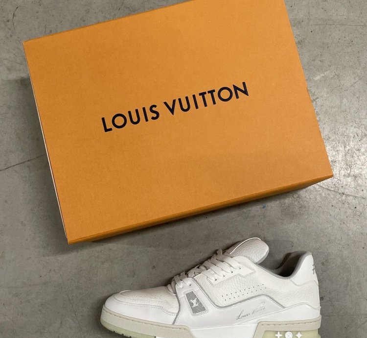 Louis Vuitton Lv Virgil Abloh White Sneakers
