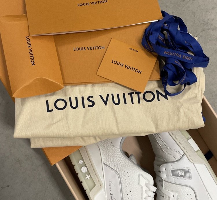 Louis Vuitton Lv Virgil Abloh White Sneakers