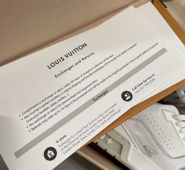 Louis Vuitton Lv Virgil Abloh White Sneakers