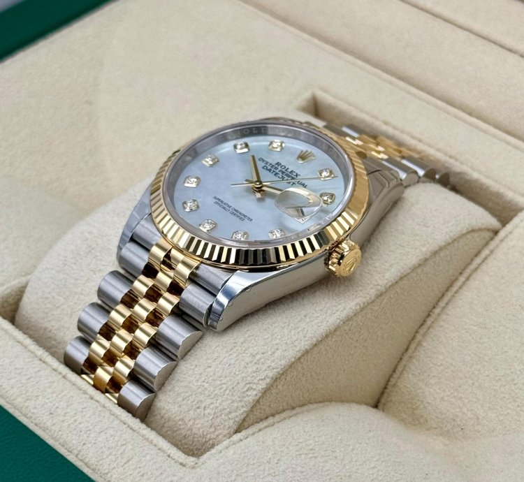 Rolex Datejust 36 New 2025 Datejust 36mm 126233 Mother Of Pearl Diamond Dial