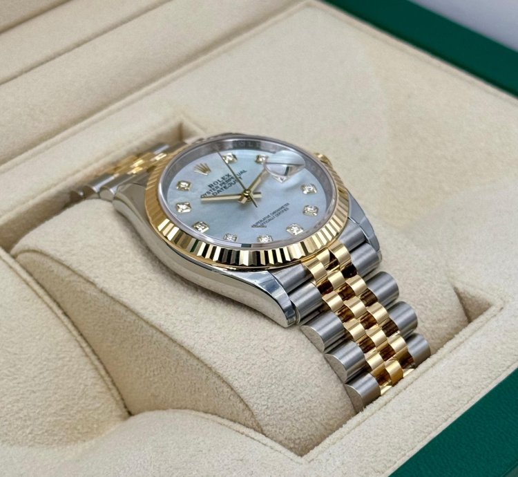Rolex Datejust 36 New 2025 Datejust 36mm 126233 Mother Of Pearl Diamond Dial