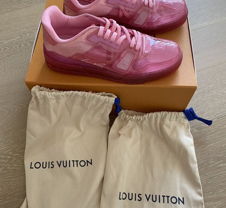 Louis Vuitton Lv Virgil Sneaker Transparent Sz Lv7