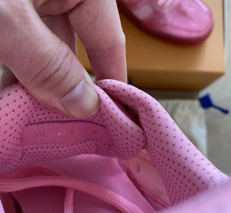 Louis Vuitton Lv Virgil Sneaker Transparent Sz Lv7