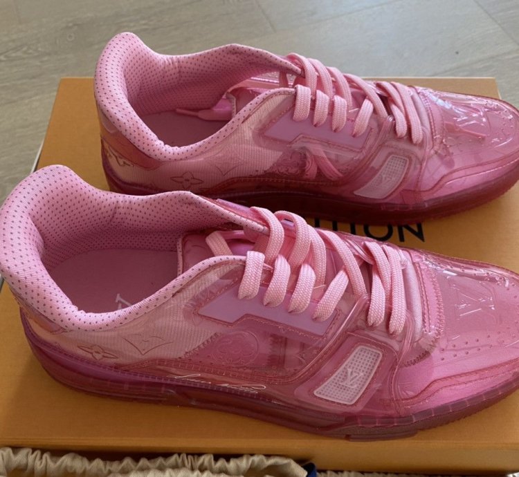 Louis Vuitton Lv Virgil Sneaker Transparent Sz Lv7