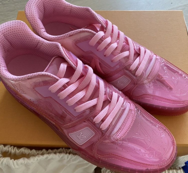 Louis Vuitton Lv Virgil Sneaker Transparent Sz Lv7