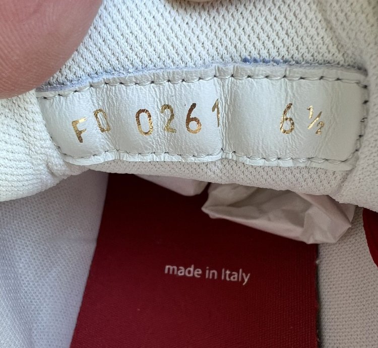 Louis Vuitton Lv Virgil Trainer Sneaker product Red