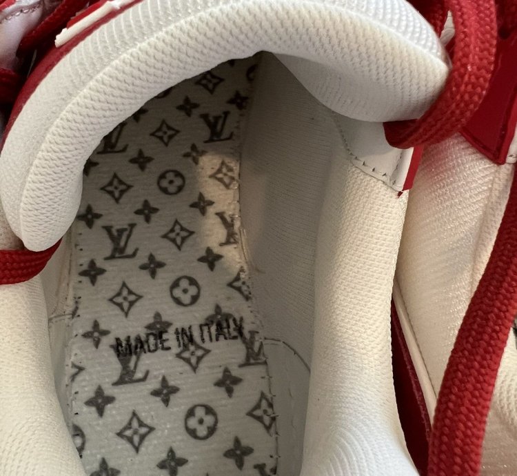 Louis Vuitton Lv Virgil Trainer Sneaker product Red