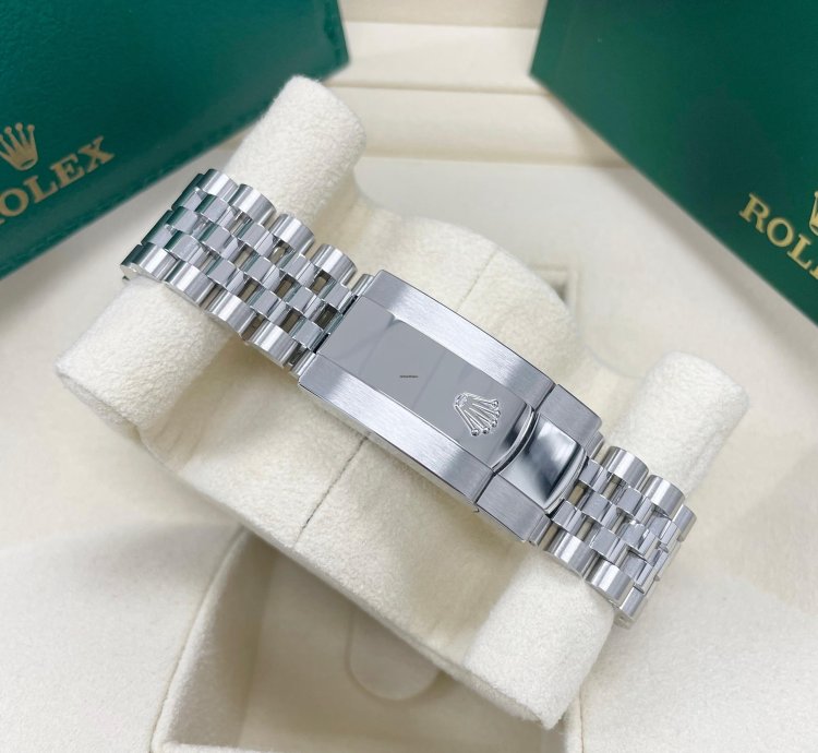 Rolex Datejust 36 Unworn Datejust 36mm 126284rbr Black Diamond Dial Diamond Bezel Jubilee Bracelet Stainless