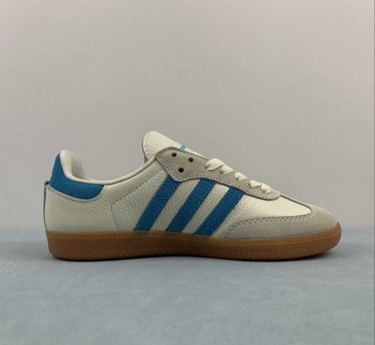 Adidas Sporty Rich Samba Og Cream Blue