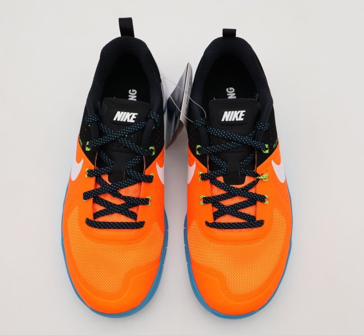 Nike Metcon 1 Og Total Orange Blue Lagoon Black White