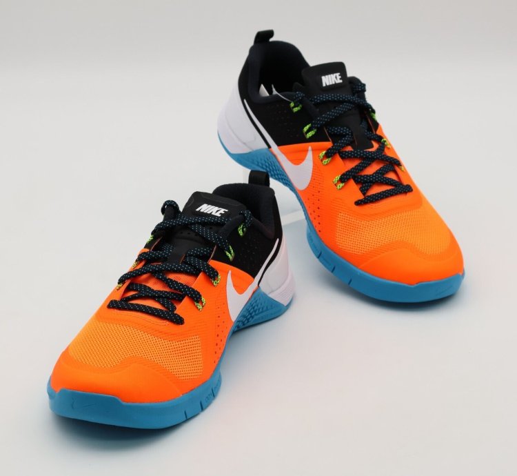 Nike Metcon 1 Og Total Orange Blue Lagoon Black White