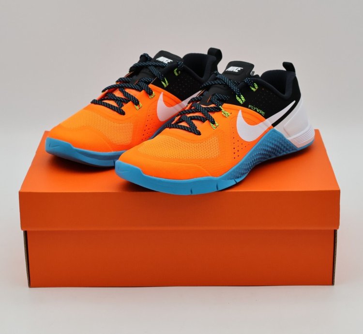 Nike Metcon 1 Og Total Orange Blue Lagoon Black White