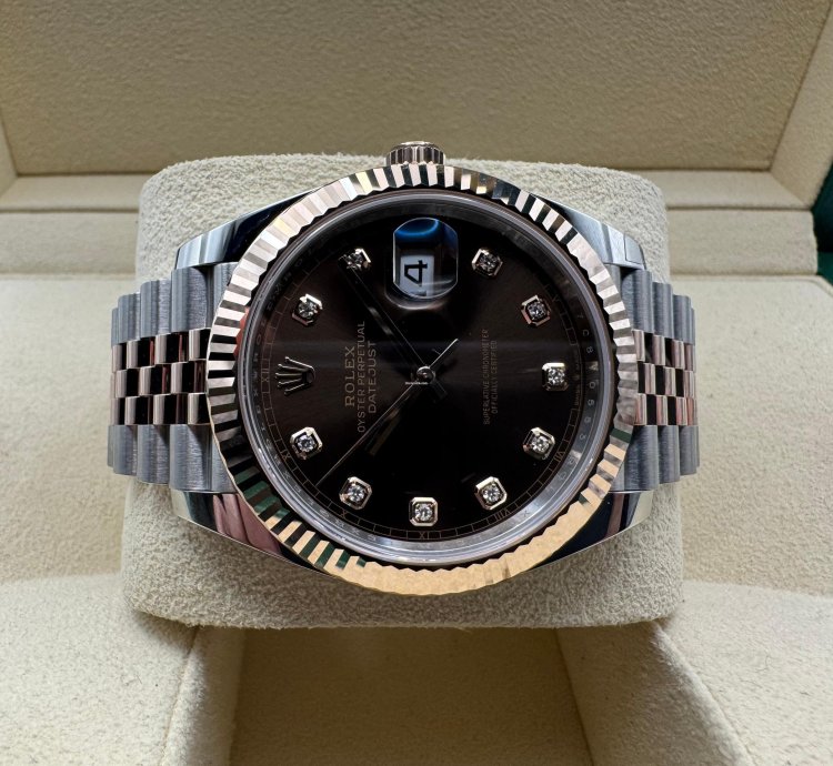 Rolex Datejust 41 126331 Choco Diamonds 2025 New