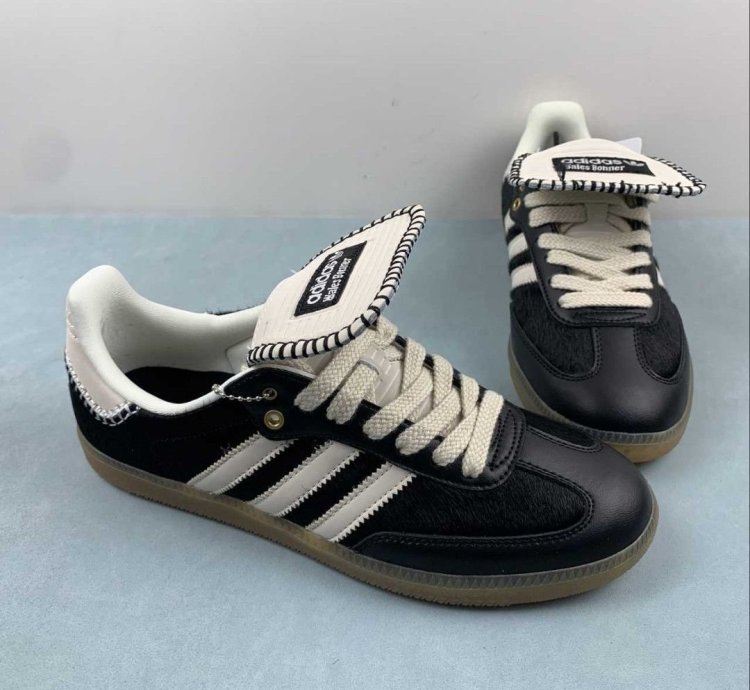 Adidas Wales Bonner X Adidas Samba black Pony