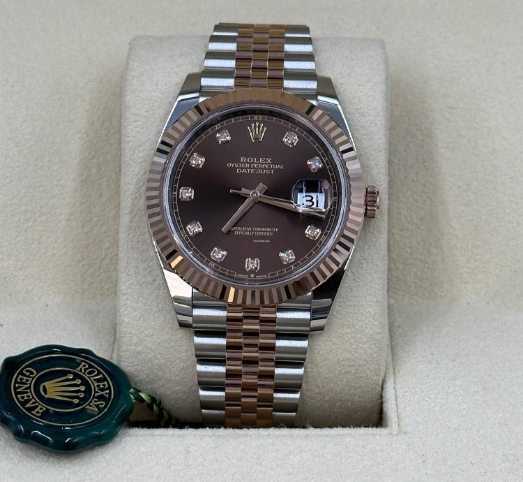 Rolex Datejust 41 126331 Chocolate Diamond Jubilee