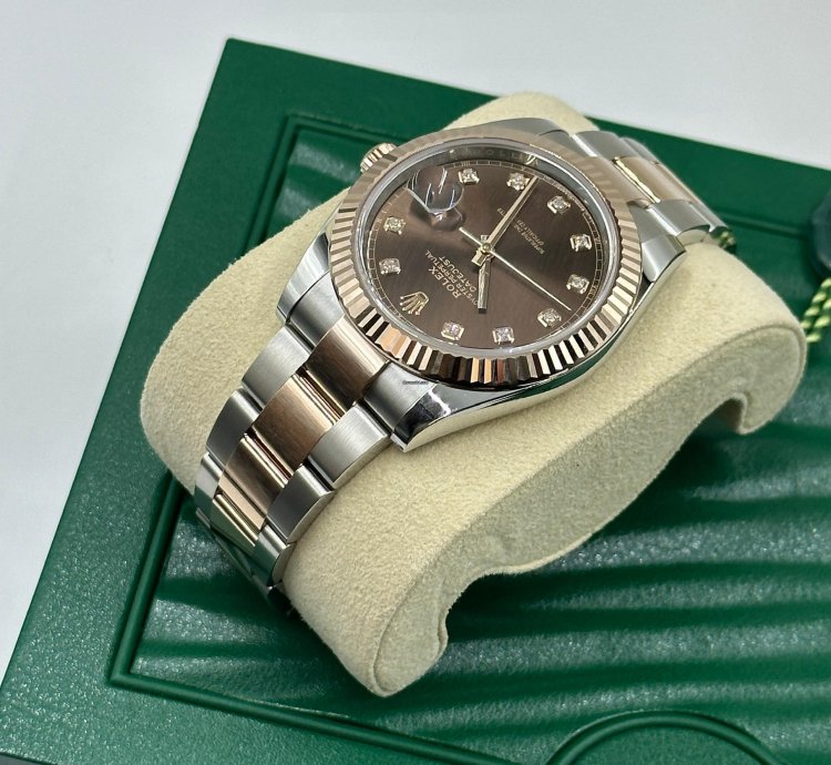 Rolex Datejust 41 126331g Chocolate Dial Oyster