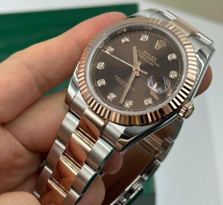 Rolex Datejust 41 126331g Chocolate Dial Oyster