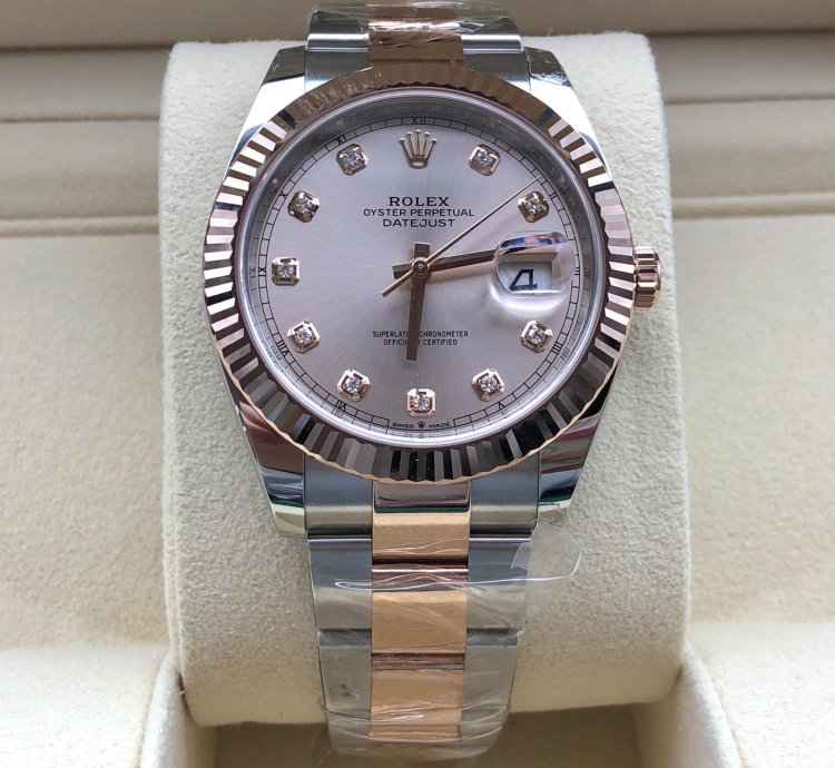 Rolex Datejust 41 126331g Sundust Dial Oyster