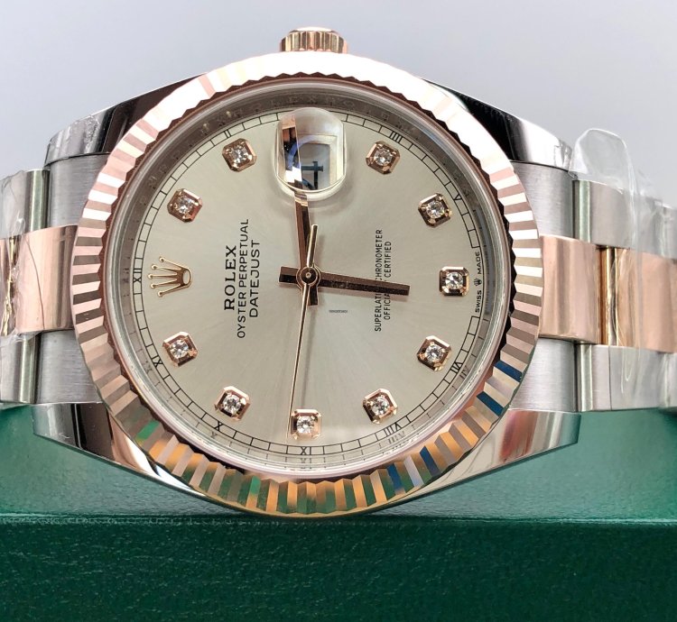 Rolex Datejust 41 126331g Sundust Dial Oyster