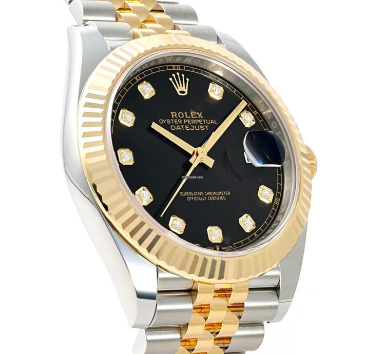 Rolex Datejust 41 126333g Automatic Gold Steel Like New Unworn