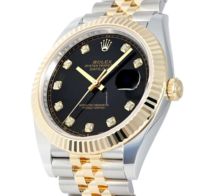 Rolex Datejust 41 126333g Automatic Gold Steel Like New Unworn