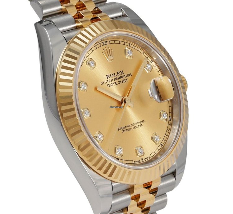 Rolex Datejust 41 126333g Automatic Gold Steel New