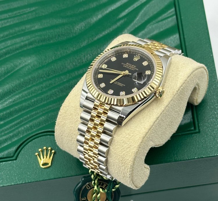 Rolex Datejust 41 126333g Black Jubilee