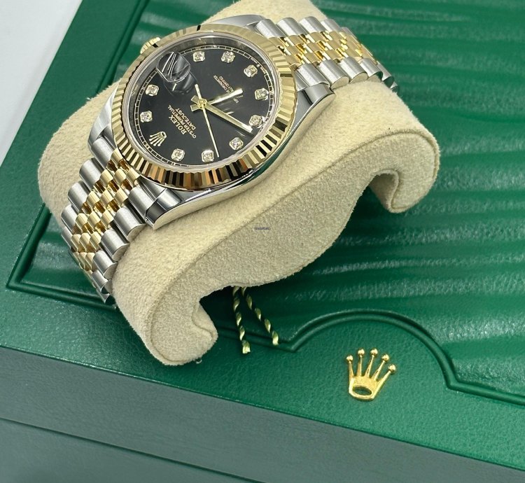 Rolex Datejust 41 126333g Black Jubilee