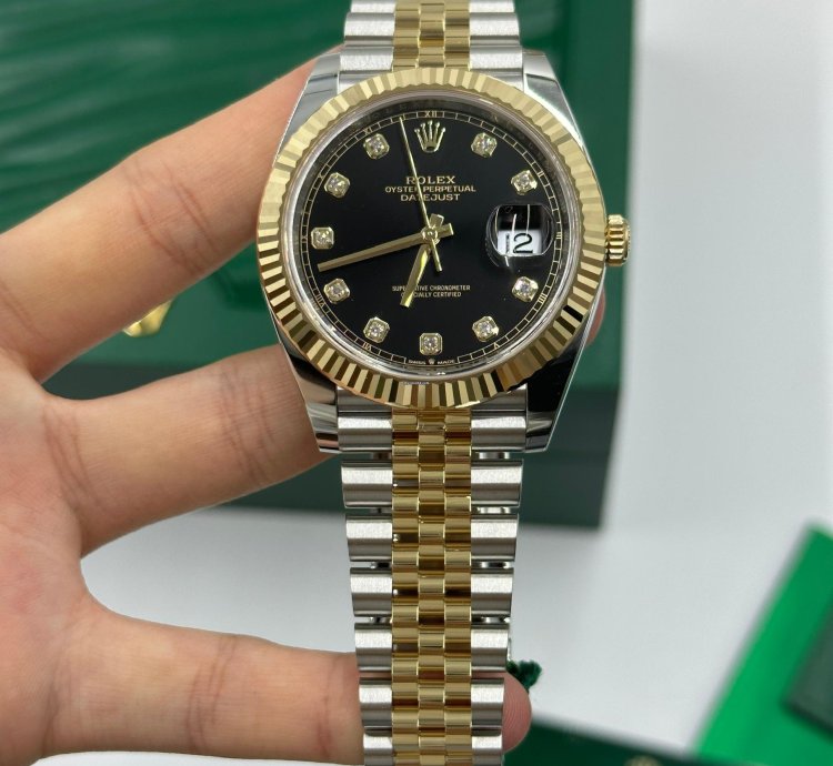 Rolex Datejust 41 126333g Black Jubilee