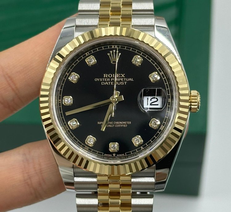 Rolex Datejust 41 126333g Black Jubilee