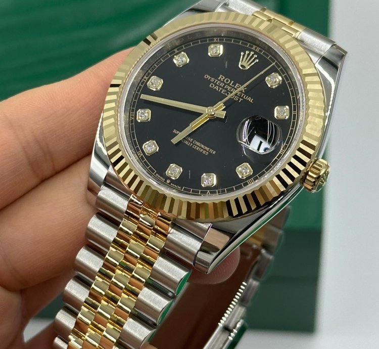 Rolex Datejust 41 126333g Black Jubilee