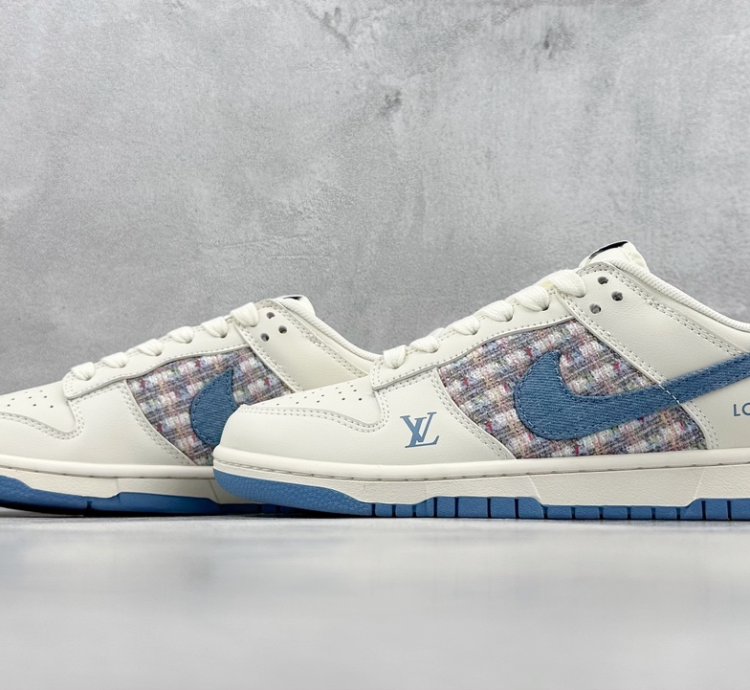280 Nk Dunk Low Retro Diy High-end Lv Beige Chanel Style Low-top C