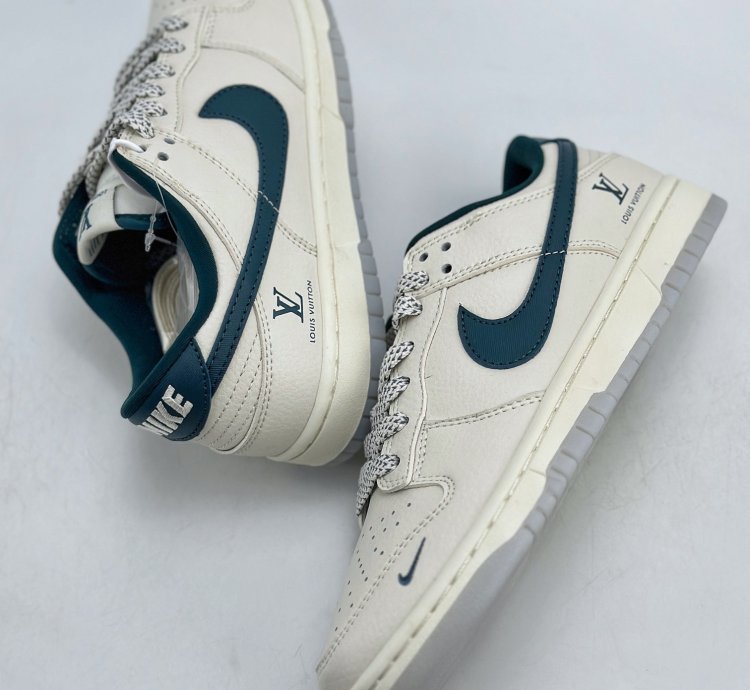 280 Nike Sb Dunk Low X Louis Vuitton White Navy Blue Starry Sky Cf3688-004 - 132