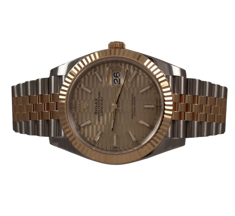 Rolex Datejust 41 41mmfluted Motif Ref 126333 Ss Yg Jubilee Full Set 2023 Watch