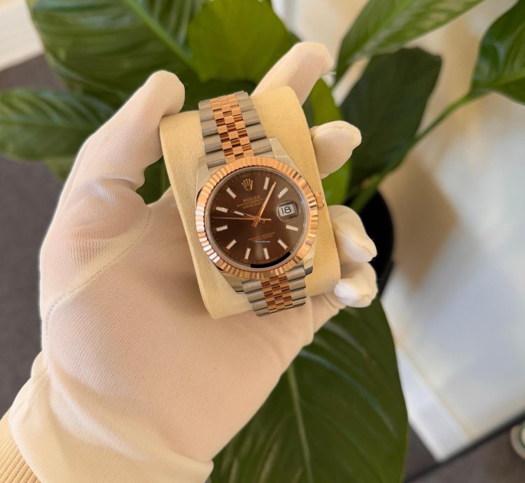Rolex Datejust 41 Chocolate Dial