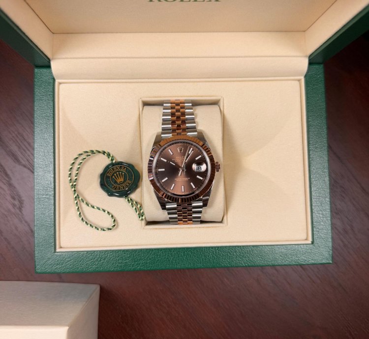 Rolex Datejust 41 Chocolate Dial