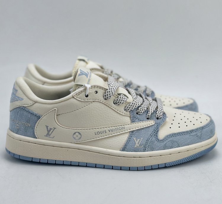 280 Travis Scott X Nike Air Jordan 1 Low X Louis Vuitton Three-party Joint Lj51813