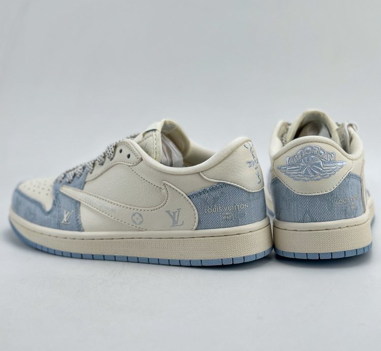 280 Travis Scott X Nike Air Jordan 1 Low X Louis Vuitton Three-party Joint Lj51813