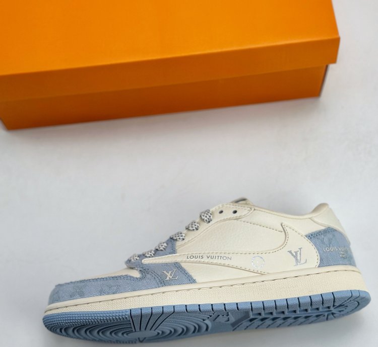 280 Travis Scott X Nike Air Jordan 1 Low X Louis Vuitton Three-party Joint Lj51813