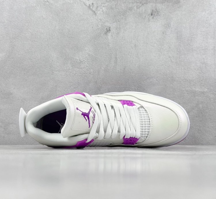 240 Tnt Air Jordan 4 Retro Hyper Violet Aj4 White Purple Ultraviolet Fq1314-15123