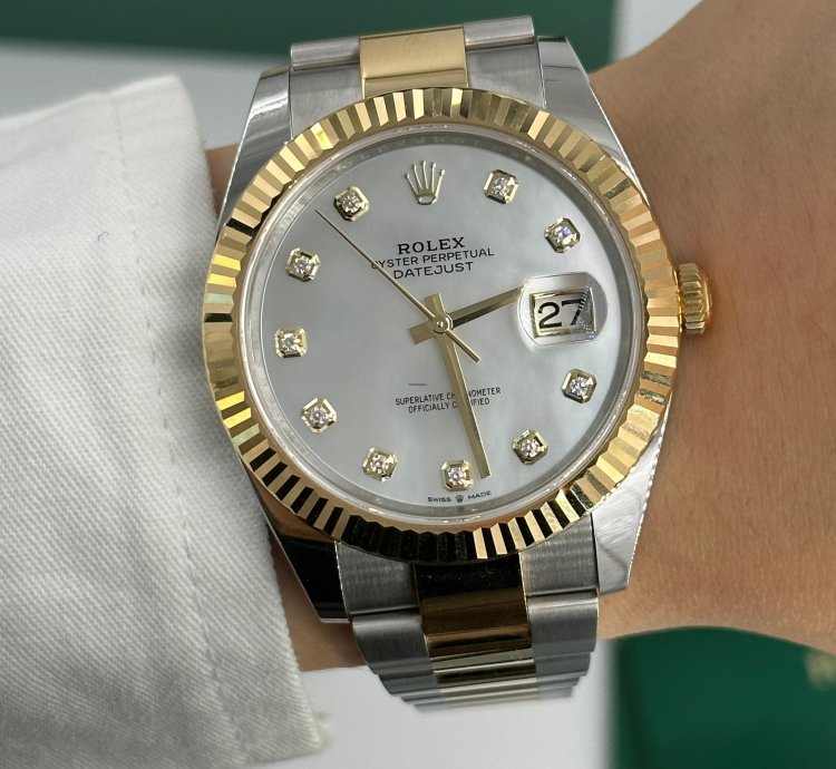 Rolex Datejust 41 Ng White Oys