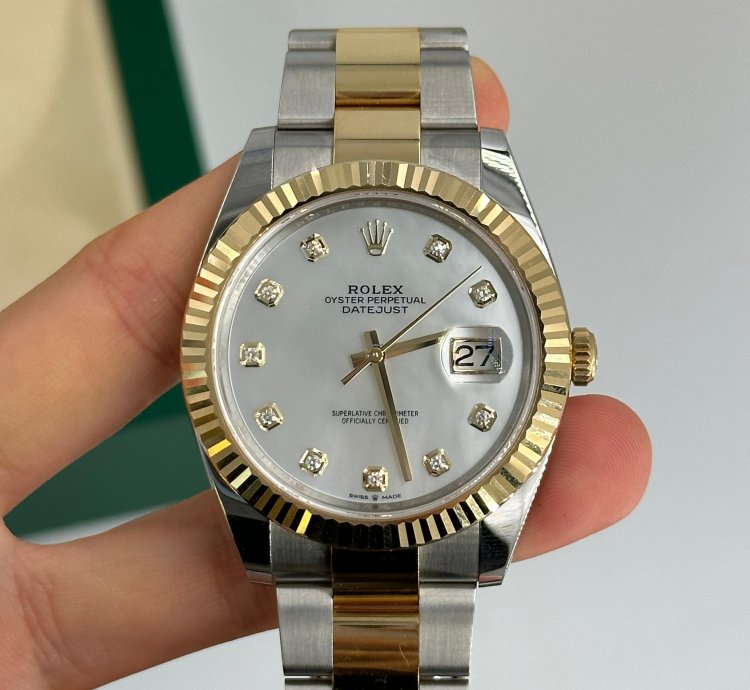 Rolex Datejust 41 Ng White Oys